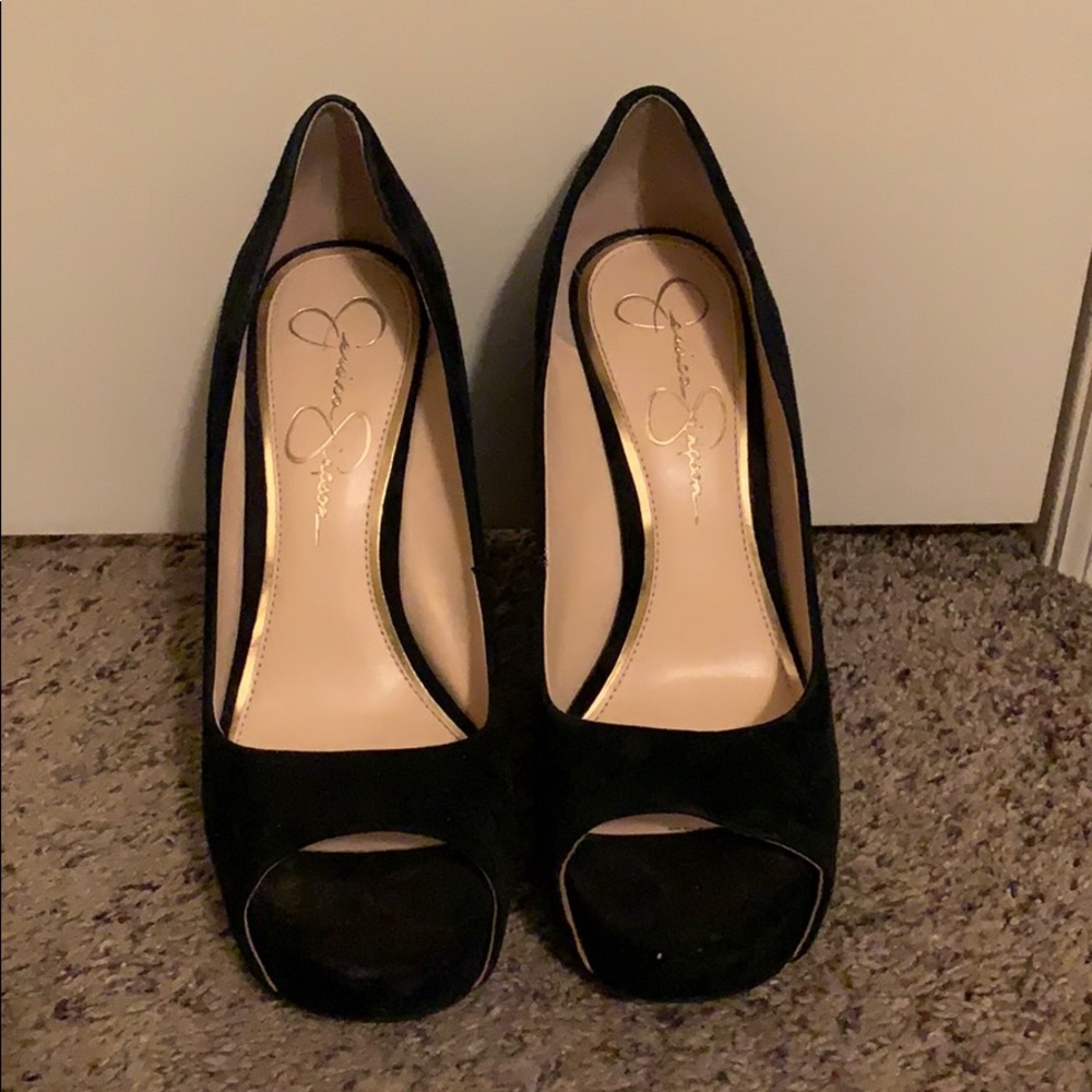 Jessica Simpson wedges